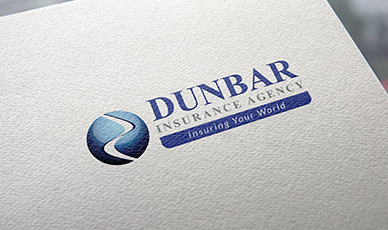Dunbar Insurance Agency Logo printed on a paper